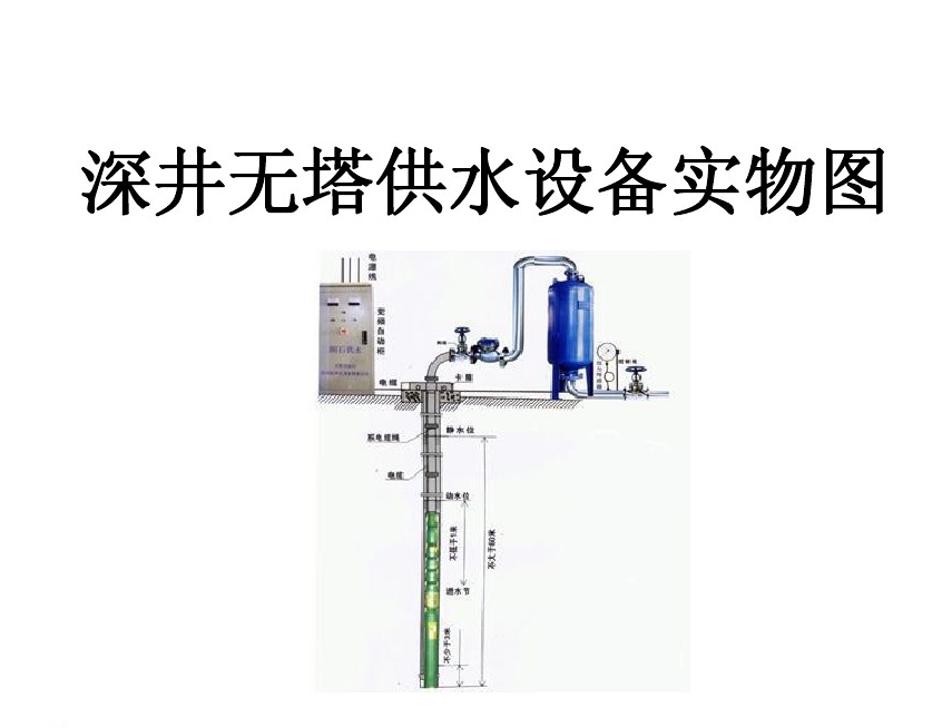 清远井泵无塔式供水设备